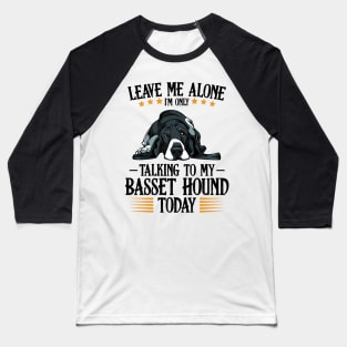 Basset Hound Baseball T-Shirt